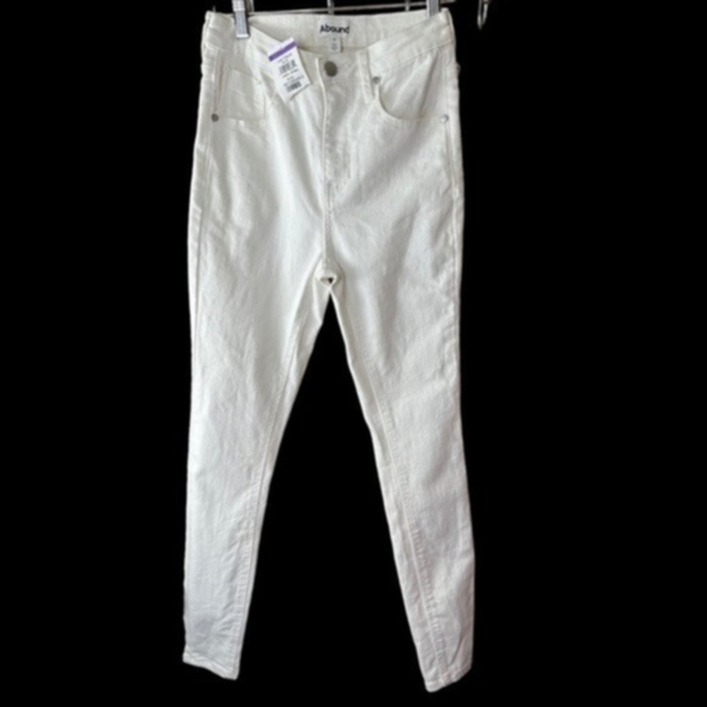 Abound Nordstrom White Skinny Jeans Size 24